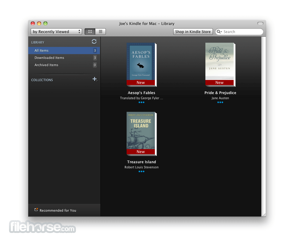 downloading kindle books for mac